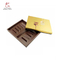 350gsm Gold Cardboard 12 Chocolate Boxes With Inserts With Lids 25x25cm